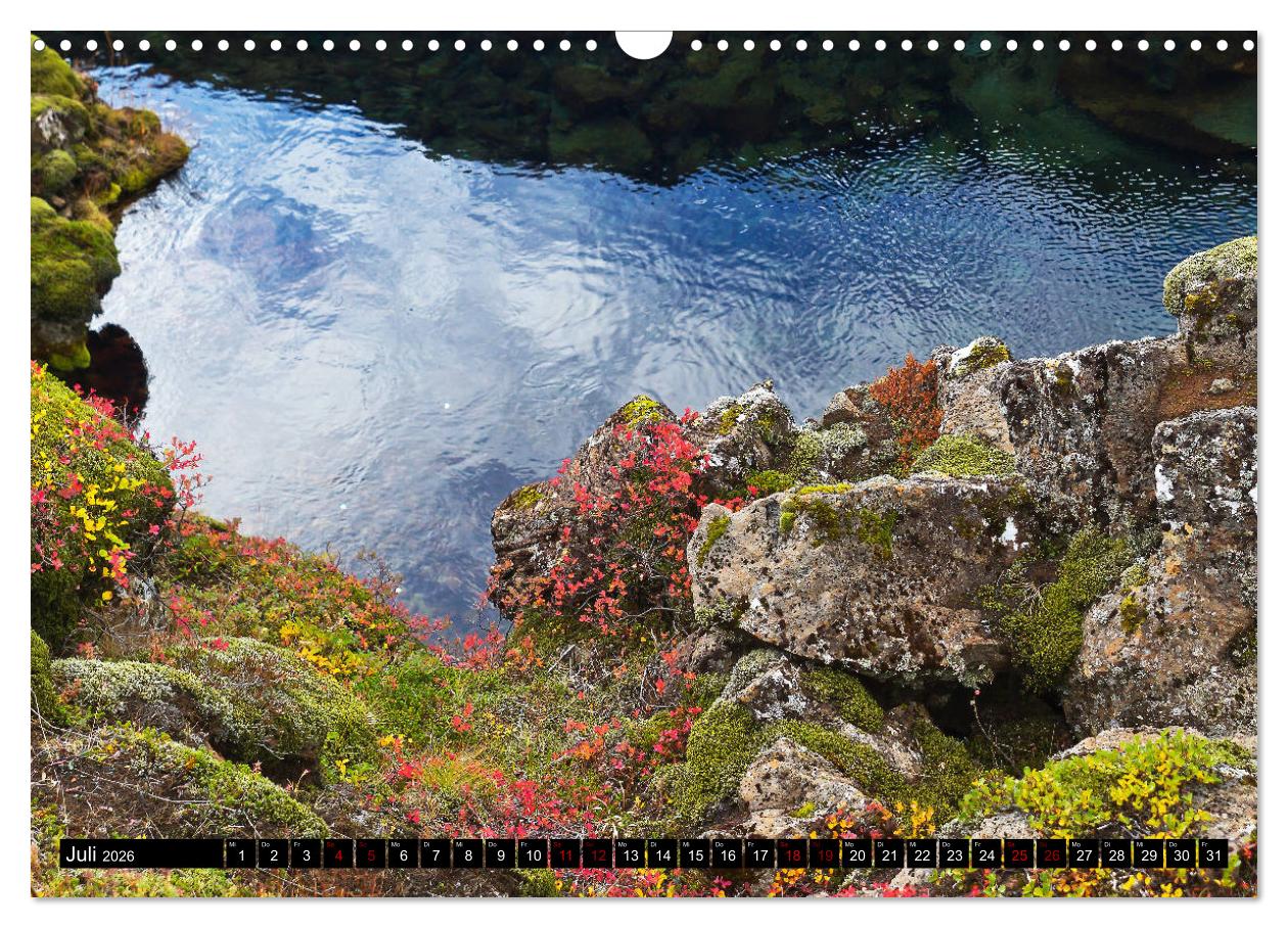 Juli - Spiegelung im Dyrafjördur